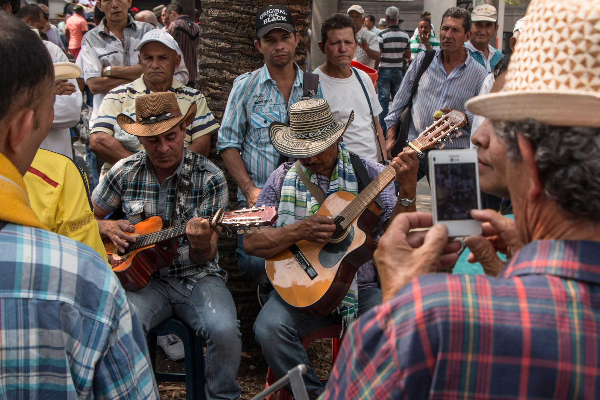 Músicos del Parque.