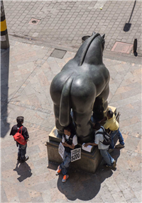 Plaza de las Esculturas Actual